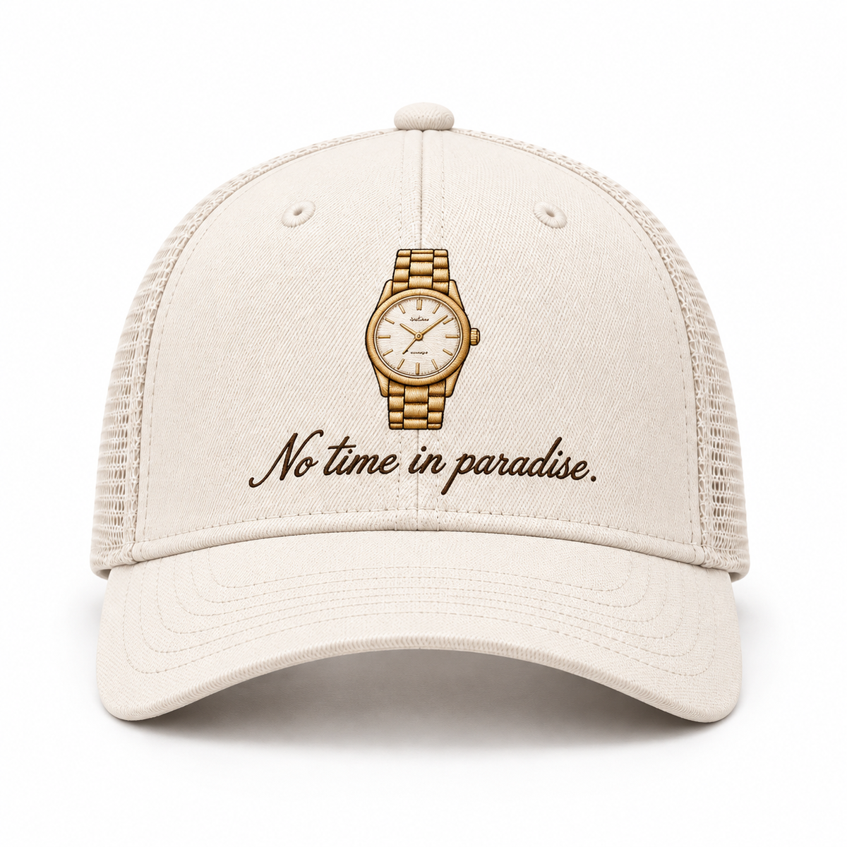 No Time in Paradise — front view