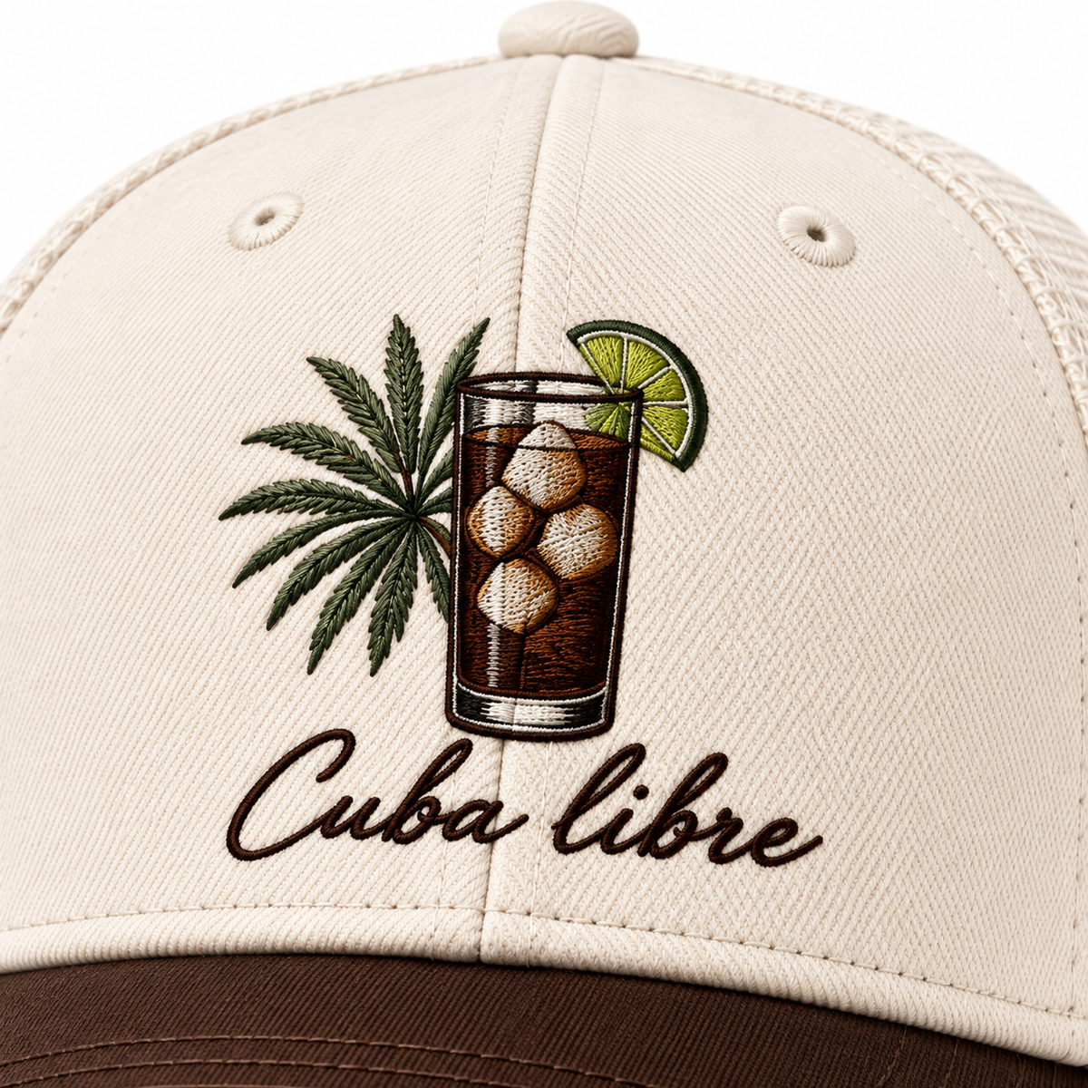 Cuba Libre — embroidery detail